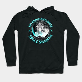 INTERDIMENSIONAL SPACE SHAMAN-moon Hoodie